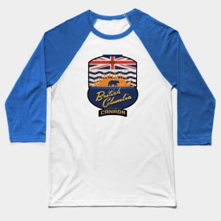 British Columbia Canada Baseball T-Shirt